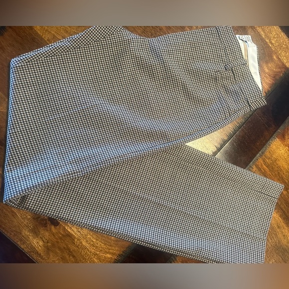 Banana Republic Pants - Banana Republic check pants. Italian fabric size 4 long. EUC